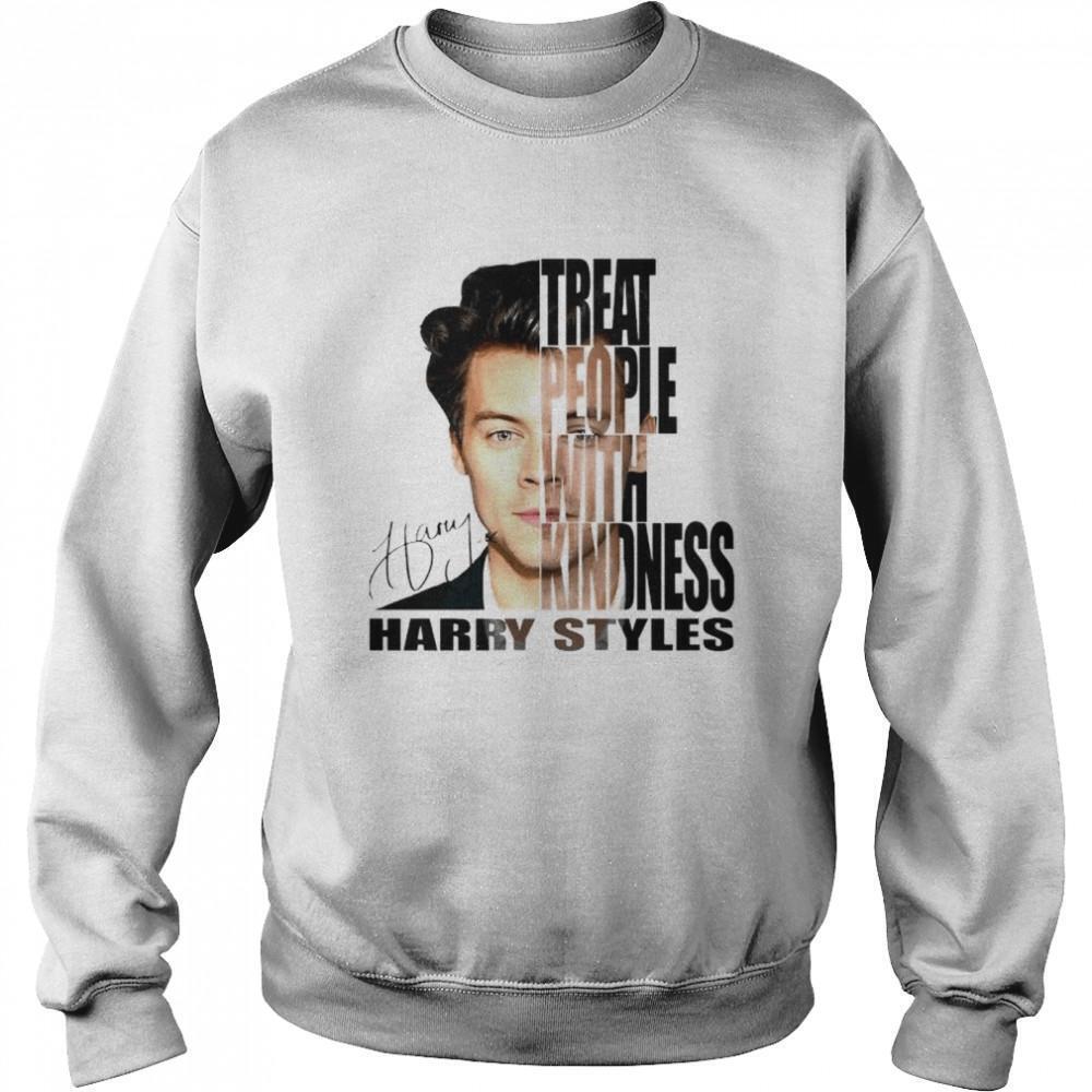 Treat People With Kindness Harry Styles Signatures Sweatshirt